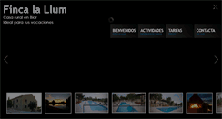 Desktop Screenshot of fincalallum.com
